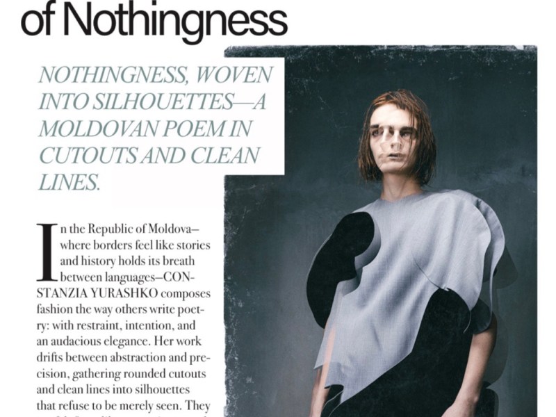 CONSTANZIA YURASHKO’s Elegance of&nbsp;Nothingness